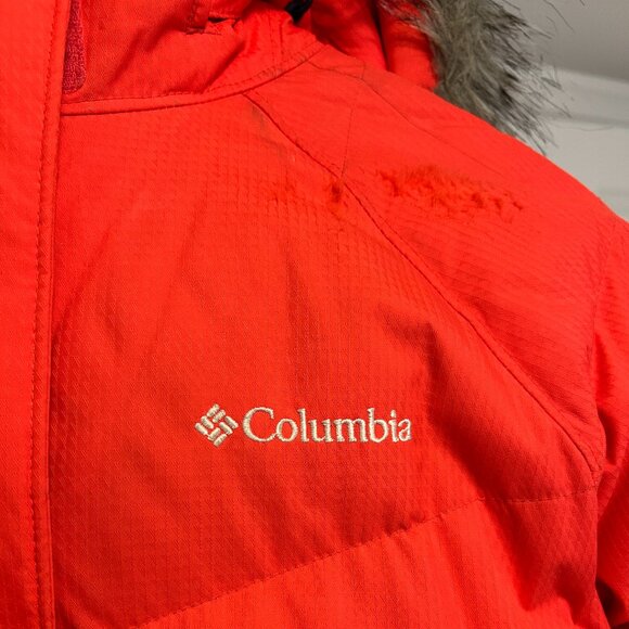 Columbia Winter Jacket, Red, Womens, Size Small - Picture 4 of 10